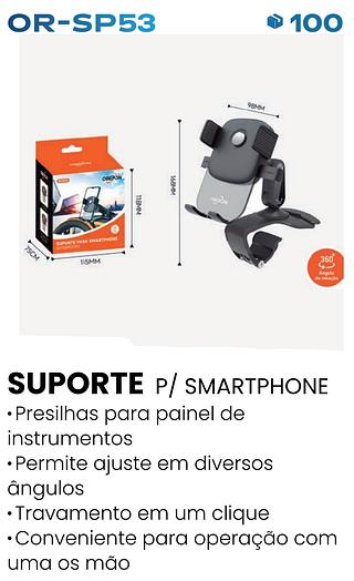 SUPORTE PARA SMARTPHONE AUTOMOTIVO OBERON