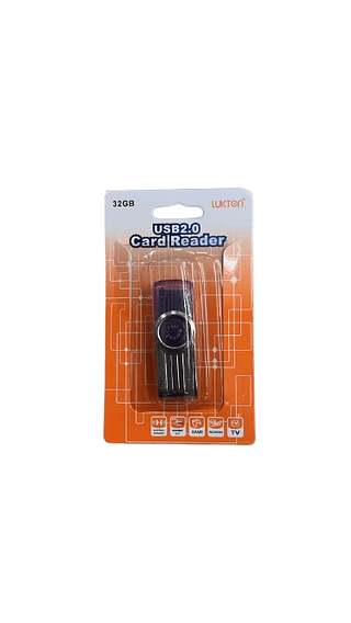 ADAPTADOR DE CARTAO DE MEMORIA USB2.0 CARD READER LUKTON