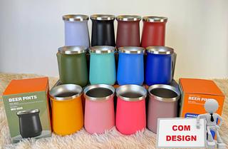 THE STAY CHILL BEER PINT 8OZ (COM DESIGN)