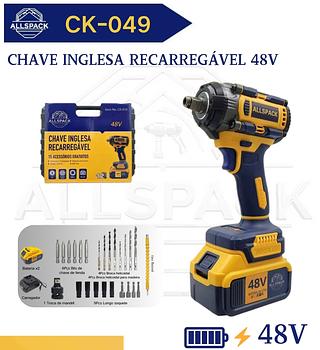 CHAVE INGLESA RECARREGAVEL 48V500N ALLSPACK
