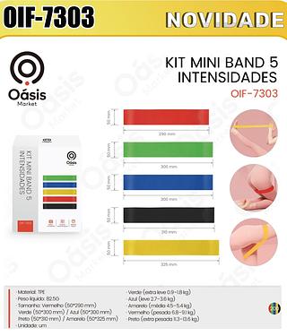 KIT MINI BAND 5 INTENSIDADES OASIS