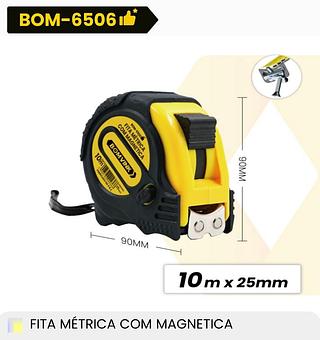FITA METRICA MAGNETICA 10MFT 25MM BOMVINK