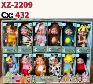 MINI BONECA PIJAMA REBORN BEBE DOLL LOVELY