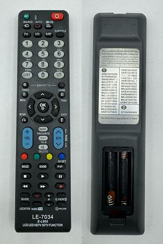 CONTROLE REMOTO UNIVERSAL PARA LG LCD LELONG