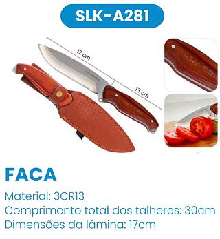 FACA 3CR13 30CM LUATEK