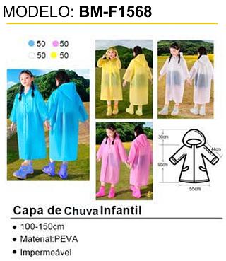 CAPA DE CHUVA EVA UNISEX B-MAX