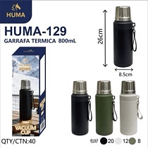 GARRAFA TERMICA 800ML VACUUM CUP HUMA