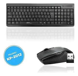 MOUSE & TECLADO OPTICAL SEM FIO 2.4GHZ KNUP