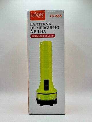 LANTERNA DE MERGULHO A PILHA LEON