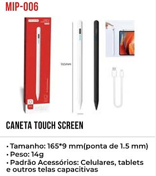 CANETA TOUCH SCREEN TOMATE
