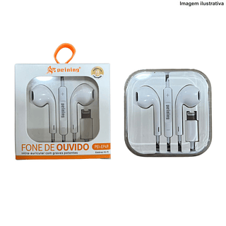 FONE DE OUVIDO INTRA-AURICULAR COM GRAVES POTENTES PEINING
