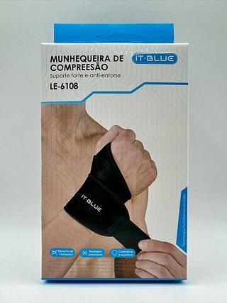 MUNHEQUEIRA DE COMPREESAO ANTI-ENTORSE IT-BLUE