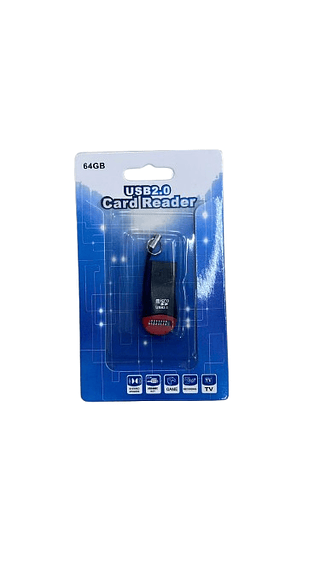 LEITOR DE CARTAO USB 2.0 CARD READER