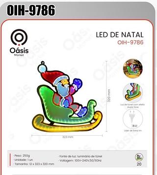 LED DE NATAL OÁSIS