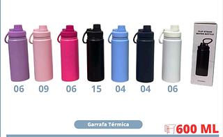 FLIP STRAW WATER BOTTLE 20OZ/600ML
