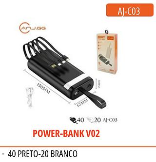 POWER BANK 20000MAH PD 22.5W ANJ.GG