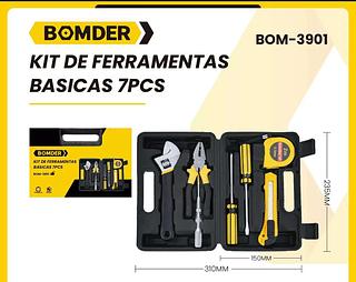 KIT DE FERRAMENTAS BASICAS 7PCS BOMBER