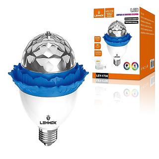LEY-1730 LAMAPADA RGB GIRATORIA LED 3W LEHMOX