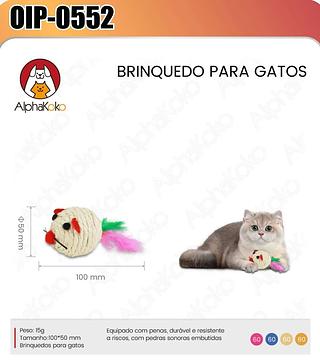 BRINQUEDO PARA GATOS ALPHAKOKO