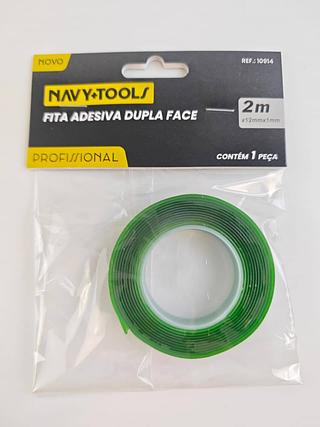 FITA ADESIVA DUPLA FACE 2M NAVY+TOOLS