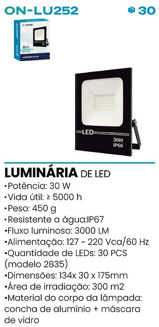 LUMINARIA DE LED IP66 ONISTEK