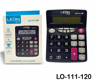 CALCULADORA ELETRONICA 12 DIGITOS LEON