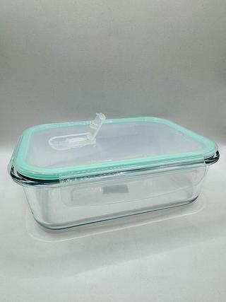 POTE DE VIDRO HERMÉTICO COM TAMPA TRANSPARENTE 15CM*20CM