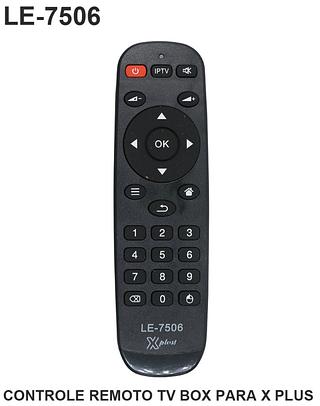 CONTROLE REMOTO TV BOX PARA X PLUS LELONG
