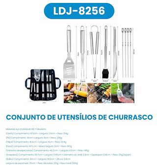 KIT DE CHURRASCO LUATEK