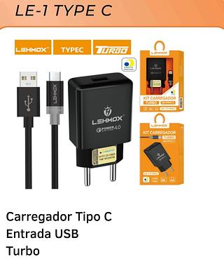 KIT CARREGADOR TURBO POWER 4.0 LEHMOX