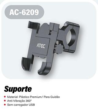 SUPORTE PARA MOTO E BICICLETA ATEC