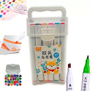 CANETA HIDROGRAFICA 24 COLORS HAPPY EVERY DAY 699-24