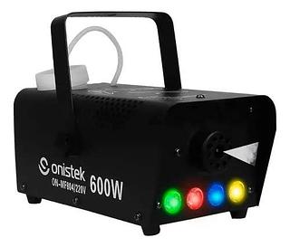 MAQUINA DE FUMAÇA E CANHAO DE LED ONISTEK