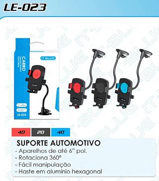 SUPORTE DE CARRO UNIVERSAL PARA CELULAR ITBLUE