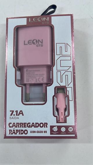 CARREGADOR RAPIDO 7.1A 2USB LEON GTS
