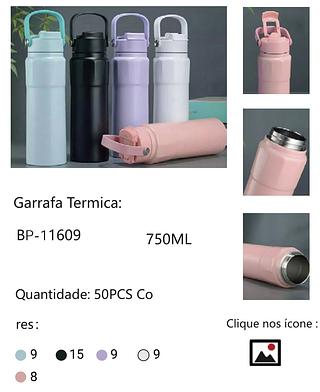 GARRAFA TERMICA 750ML BTOP