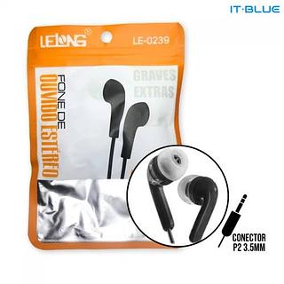 FONE DE OUVIDO ESTEREO LELONG