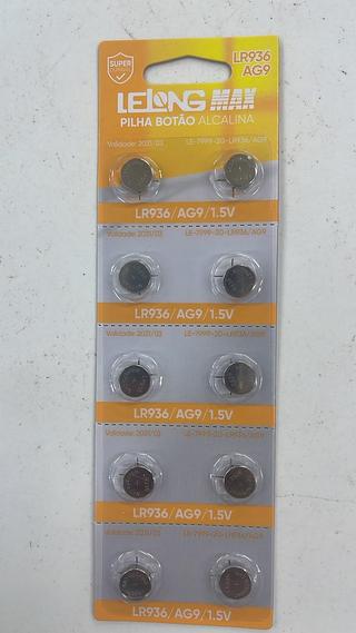 PILHA BOTÃO ALCALINA LELONG MAX
