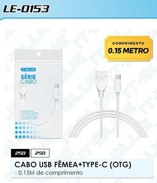 CABO OTG TYPE-C IT-BLUE