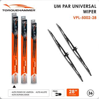 LIMPADOR DE PARA-BRISA UM PAR UNIVERSAL 28''700MM
