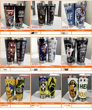 COPO TERMICO DE CLUBES DE FUTEBOL BRASILEIROS