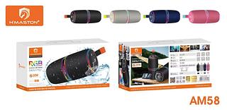 CAIXA DE SOM RGB PORTATIL IPX6 50W HMASTON