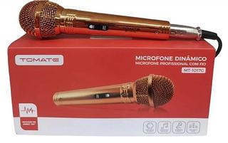 MICROFONE DINÂMICO PROFISSIONAL COM FIO TOMATE