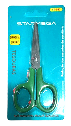 MINI TESOURA PARA ESCOLA STARMEGA