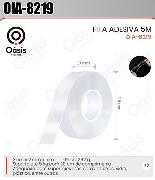 FITA ADESIVA 5M OÁSIS MARKET