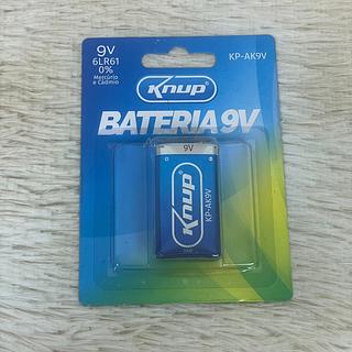 BATERIA ALCALINA 9V KNUP