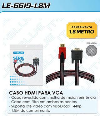 CABO VGA+HMDI IT BLUE