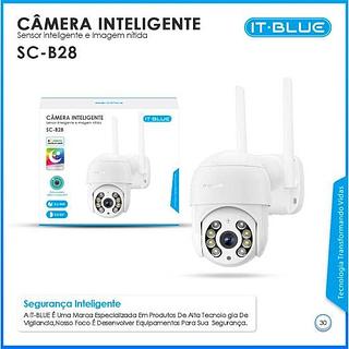 CAMERA INTELIGENTE WIFI 1080P FULL HD IT-BLUE