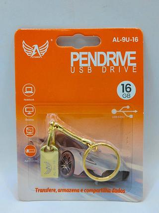 MINI PENDRIVE CHAVEIRO 16GB USB DRIVE ALTOMEX