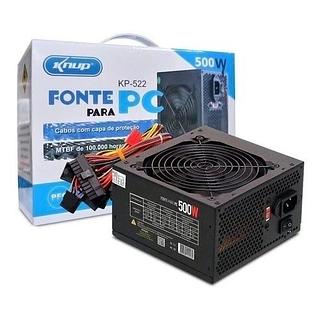 FONTE PARA PC 500W KNUP